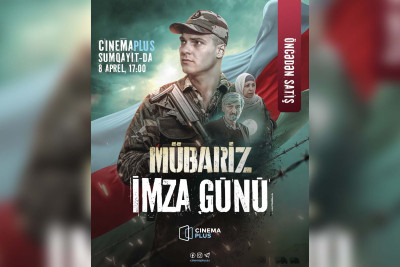 Mübariz İbrahimovun həyatından bəhs edən filmin imza günü keçiriləcək