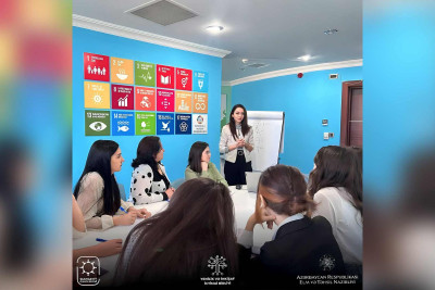 Sumqayıt Gənclər Evində gender bərabərliyi mövzusunda təlim keçirilib