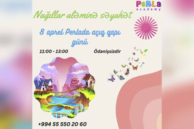 “Perla academy” tədris mərkəzi açıq qapı günü təşkil edir