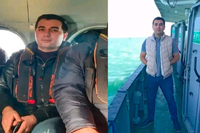 Helikopterlə işə gedən Sumqayıtlı müəllim