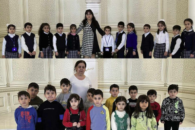 Uşaqlar üçün Heydər Əliyev Mərkəzində ekskursiyalar təşkil olunub