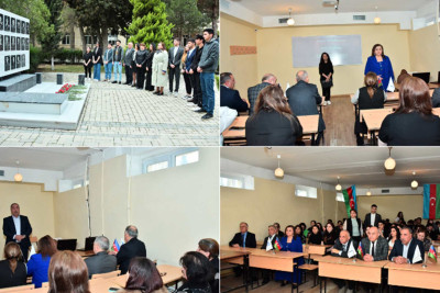 SDU-da şəhid məzunun xatirəsi yad olunub