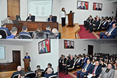 SDU-nun tələbələrinə narkomaniyanın fəsadları haqda maarifləndirici təlim keçiblər