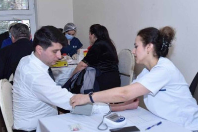 Ümummilli liderin 100 illiyi çərçivəsində qanvermə aksiyası keçirilib