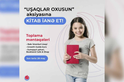 Sumqayıtda kənd uşaqları üçün kitablar toplanır
