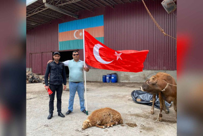 Ərdoğanın prezident seçilməsi münasibətilə Sərvər qurban kəsdirib