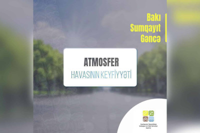 Sumqayıtda atmosfer havasının keyfiyyəti yoxlanılıb