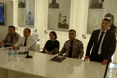 Məktəblilər narkomaniyanın fəsadları barədə məlumatlandırılıblar