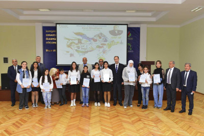 Məktəblilər arasında təşkil olunan rəsm müsabiqəsinin qalibləri seçilib