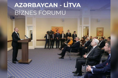 STP-nin Baş icraçı direktoru şirkəti Litva biznes forumunda təmsil edib