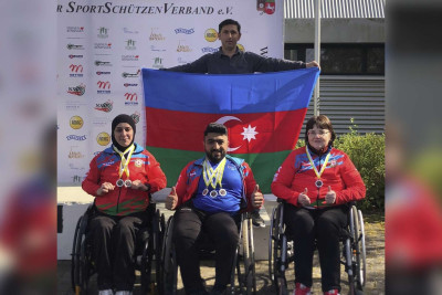 Paralimpiyaçımız beynəlxalq turnirdən 2 medalla dönüb