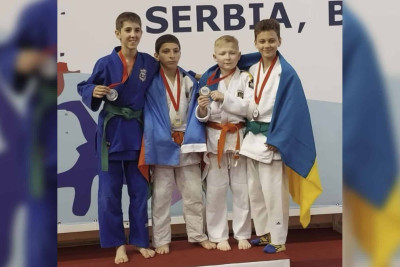 Yeniyetmə cüdoçularımız Avropa Oyunlarında qızıl medal qazanıblar