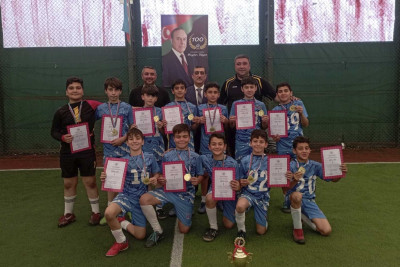 Sumqayıt komandası futbol üzrə rayon turnirinin qalibi olub