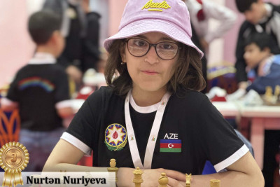 Nurtən Nuriyeva şahmat üzrə Avropa üçüncüsü olub