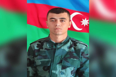 Sığırt yüksəkliyində şəhid olan Rəvan Əliyevin mövlududur