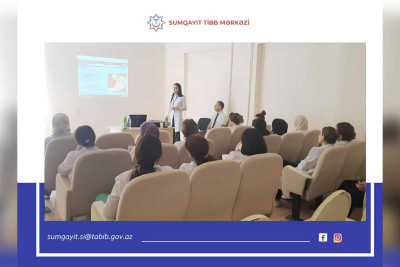 Sumqayıtda tibb işçiləri maarifləndirici seminara qatılıblar