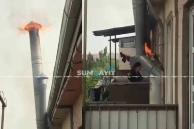 Kafenin bacası insanları qorxu içində saxlayır