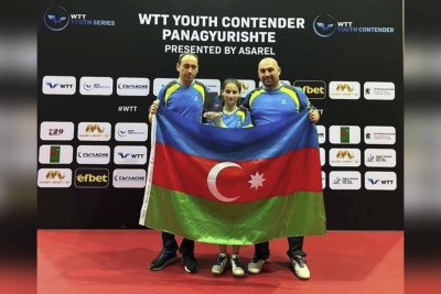 Tennisçimiz dünya seriyalı yarışda nailiyyət qazanıb