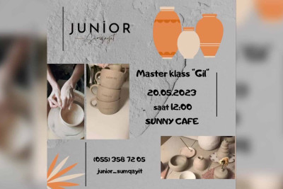 Uşaqlar üçün “Gil master-klas” təşkil olunacaq