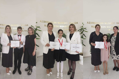 İncəsənət Məktəbinin şagirdləri müsabiqədə mükafatlandırılıblar