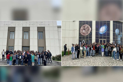 SDU-nun bir qrup professor-müəllim və tələbə heyəti Şamaxı Astrofizika Rəsədxanasını ziyarət edib