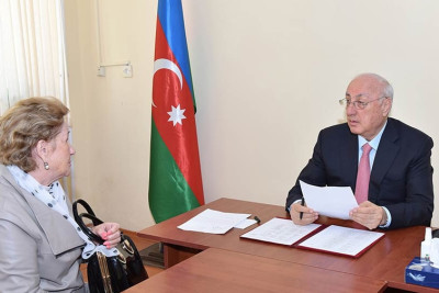 Zakir Fərəcov vətəndaşları qəbul edib