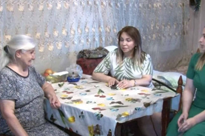 Bayram günlərində şəhid və qazi ailələri ziyarət olunub