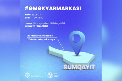 Sumqayıt Plaza Hoteldə əmək yarmarkası təşkil olunacaq