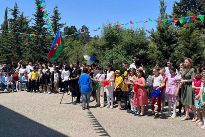 Sağlamlıq imkanları məhdud uşaqlar sevindiriliblər