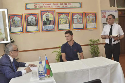 Qubadlının icra başçısı sakinlərin müraciətlərini dinləyib