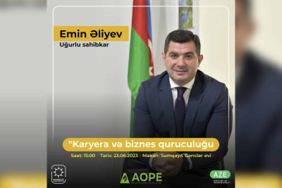 "Karyera və biznes quruculuğu" adlı seminar təşkil olunacaq