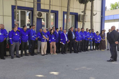 Qaz İstismar Sahəsinin rəhbəri işçilərin təkliflərini dinləyib
