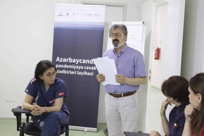 Sumqayıtda tibb işçiləri üçün təlim keçirilib