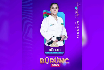 Gültac Məmmədəliyeva Böyük Dəbilqə turnirində bürünc medala sahib olub