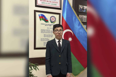 Sumqayıtlı şagird ölkəmizi olimpiadada təmsil edib