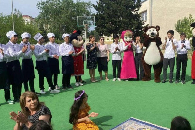 Həssas qrupa aid uşaqlar üçün bayram şənliyi təşkil olunub
