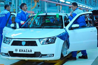 Sumqayıtda “Khazar” markalı avtomobillər müsabiqəyə çıxarılıb