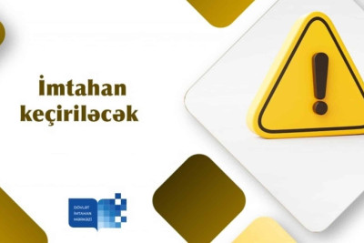 Sumqayıtda magistraturaya qəbul imtahanı (II cəhd) keçiriləcək