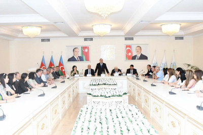 Sumqayıtda “Əbədi ömrün yüz ili” kitabının təqdimatı baş tutub