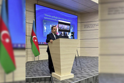 Sumqayıtda çalışan prokurorluq işçiləri maarifləndirici təlimə qatılıblar