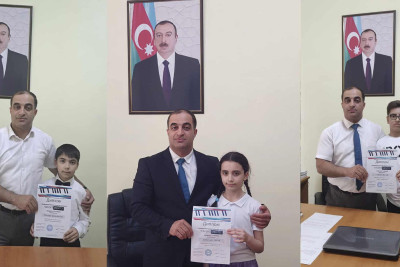 Məktəblilərimiz beynəlxalq müsabiqədə bir sıra uğulara imza atıblar