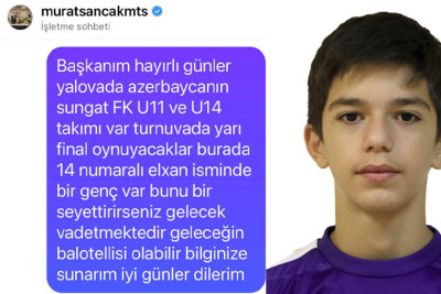 “Sumqayıt”ın 14 yaşlı futbolçusu skautların diqqət mərkəzində