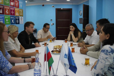 Polşa Təhsil Sisteminin İnkişafı Fondunun nümayəndə heyəti gənclərlə görüşüb