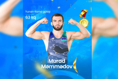 Güləşçimiz Murad Məmmədov turnirin qalibi olub