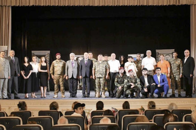 Sumqayıt Dövlət Dram Teatrında "Nurlu ömrün anları" tamaşası nümayiş olunub