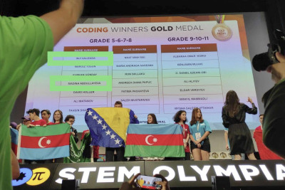 “SUMbuilders”ın üzvləri Fransadan qızıl medalla dönüblər