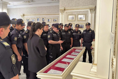Sumqayıt Mühafizə İdarəsinin əməkdaşları üçün ekskursiya keçirilib