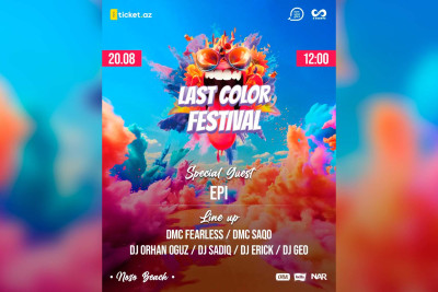 Novxanıda yayın son “Color Festival”ı keçiriləcək