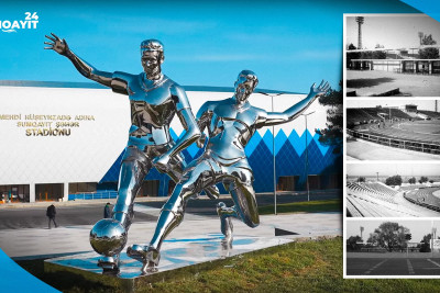 Azərbaycanın ən böyük arenalarından biri: Mehdi Hüseynzadə adına Sumqayıt şəhər stadionu