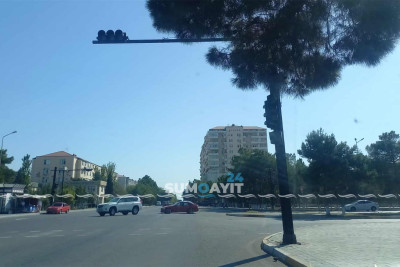 İşıqforların işləməməsi yol hərəkəti iştirakçıları üçün təhlükə yaradır